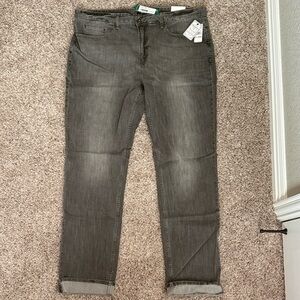 Men's Straight Leg Gray Jeans NWT